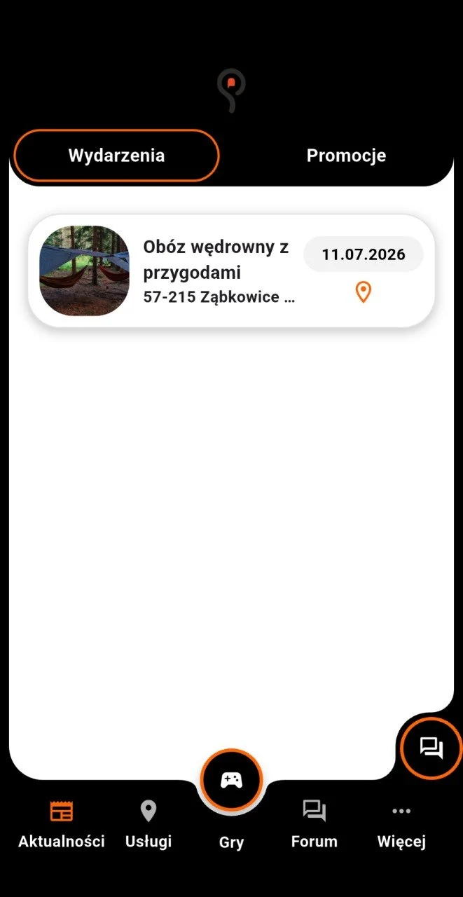LocalLup ekran aktualności